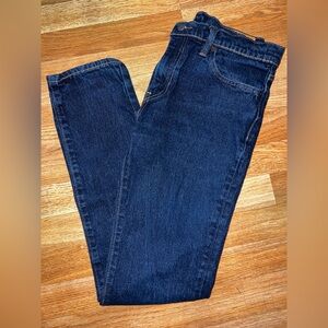#77.   Levi's Dark Blue Straight Jeans